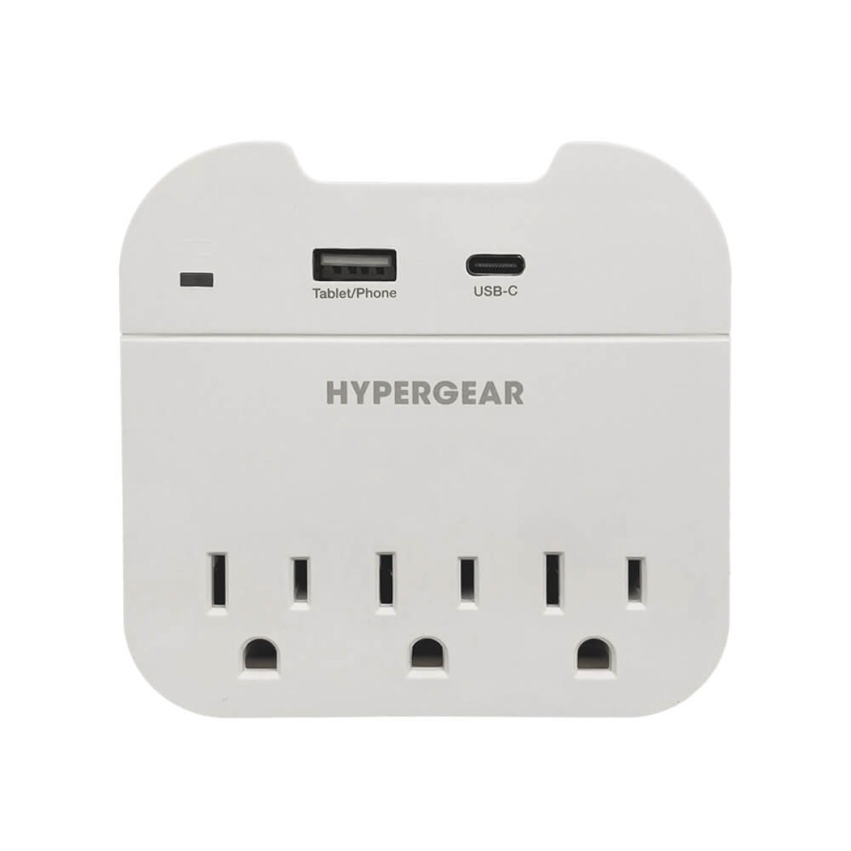 Picture of HyperGear Multi Plug 5 Outlet Extender with USB-C & USB Ports