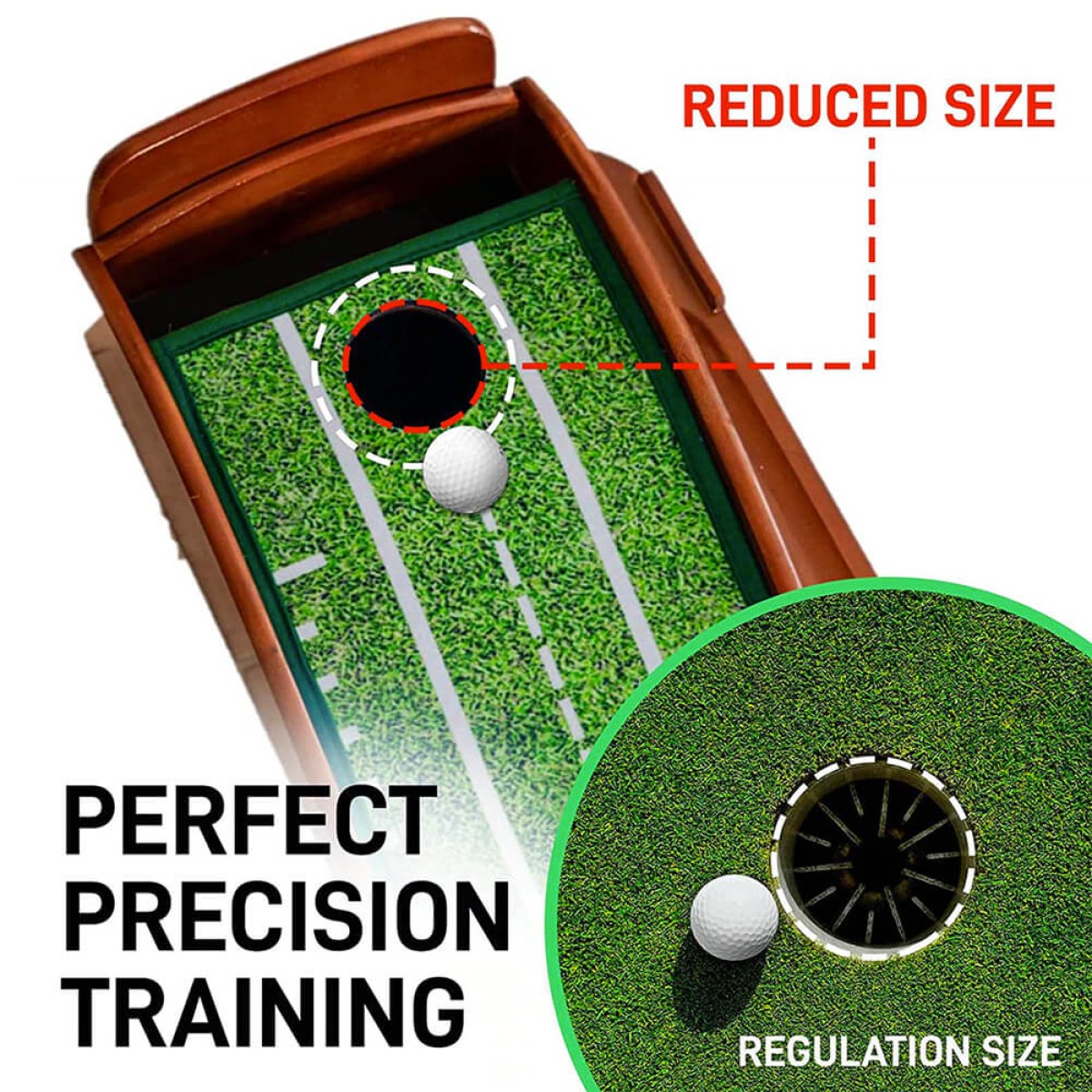 Picture of Perfect Practice Putting Mat Compact Edition - 8' FT
