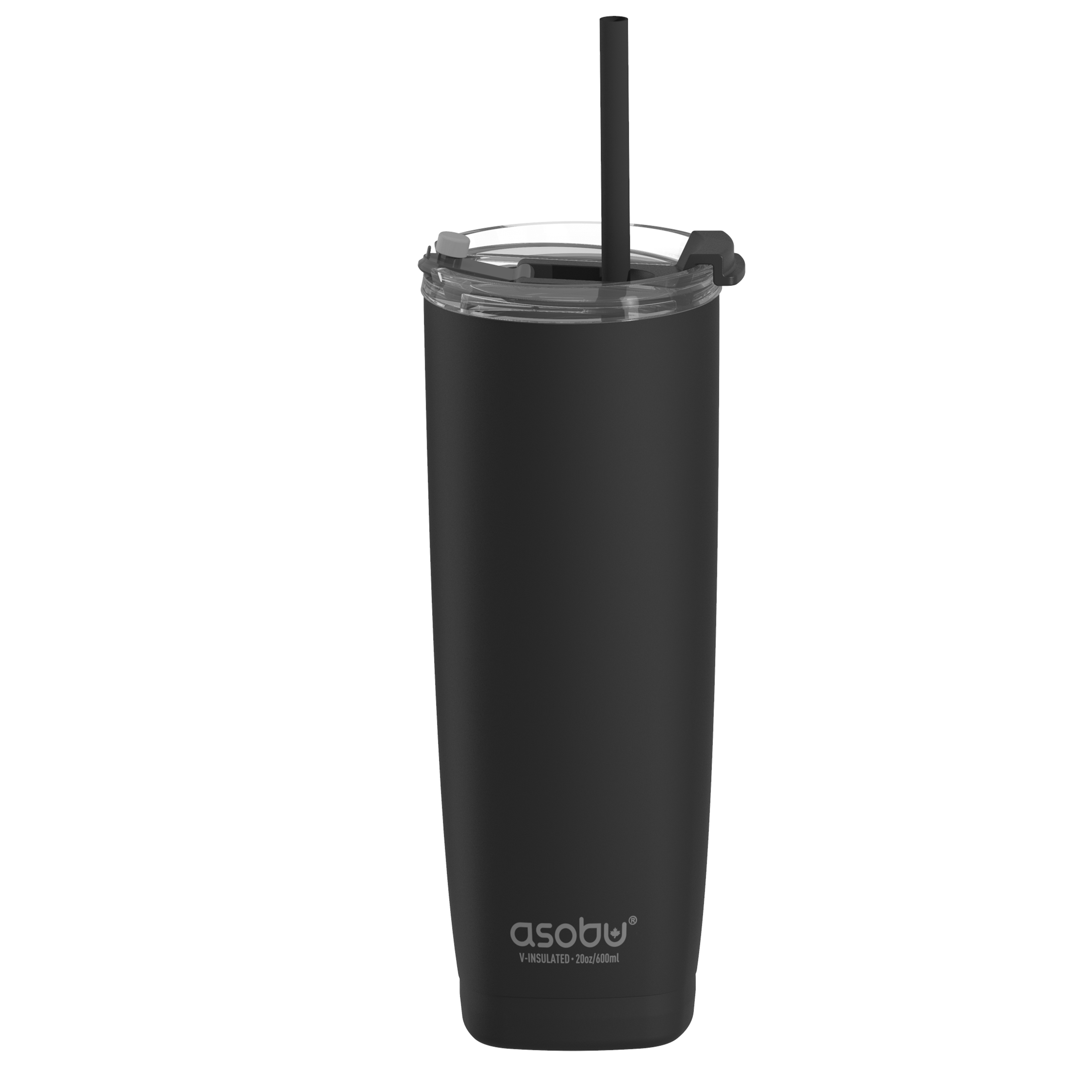 Picture of 20 oz Asobu Aqualina Dual Lid Insulated Bottle