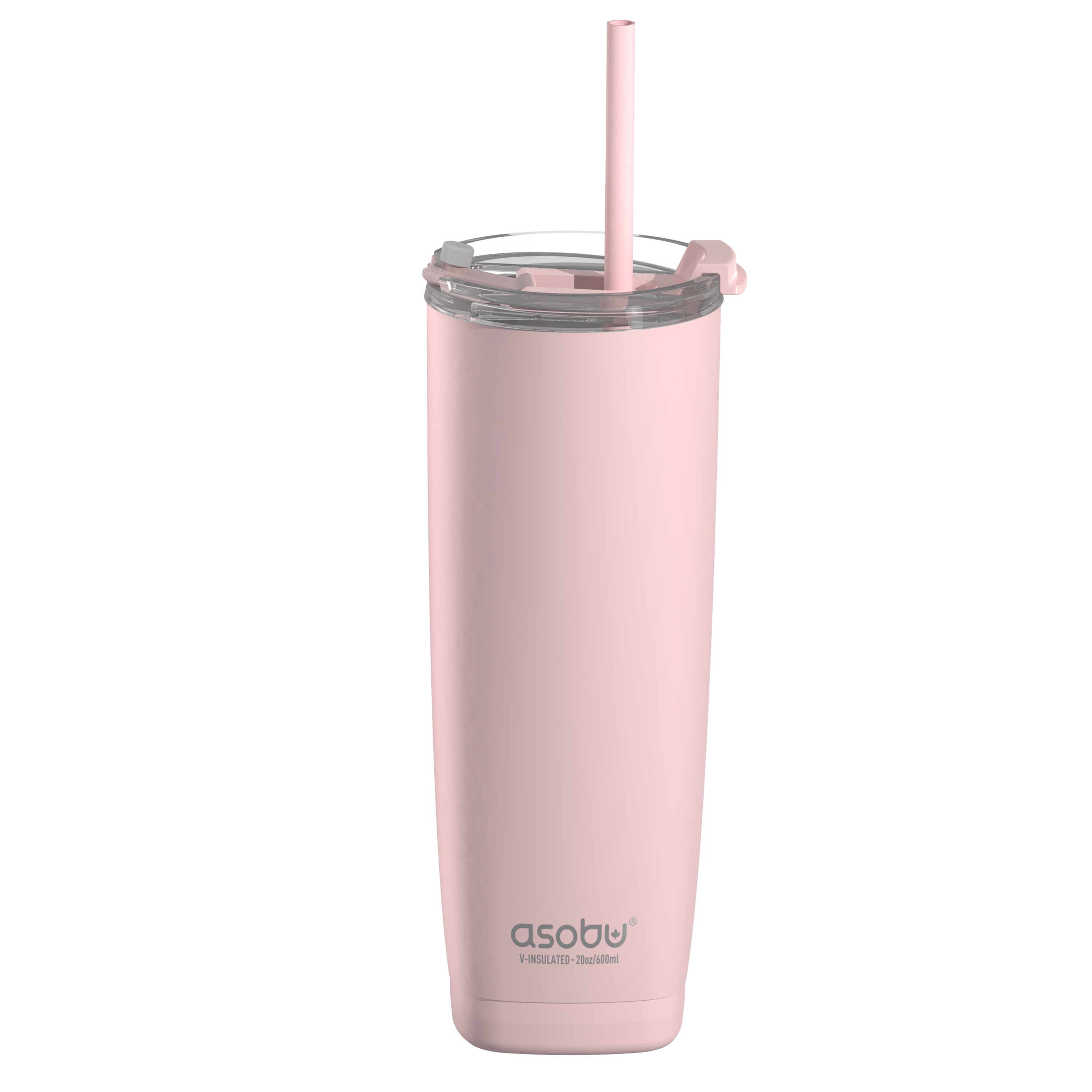 Picture of 20 oz Asobu Aqualina Dual Lid Insulated Bottle