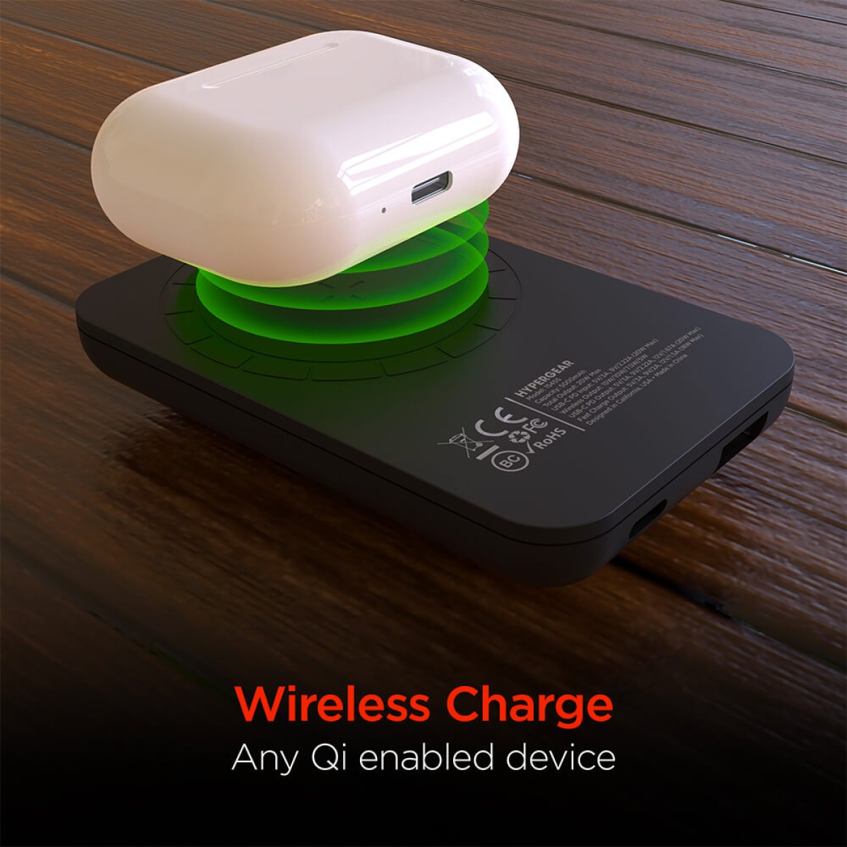 Picture of HyperGear 5000mAh Magnetic Wireless Power Bank for iPhone 12+ Series
