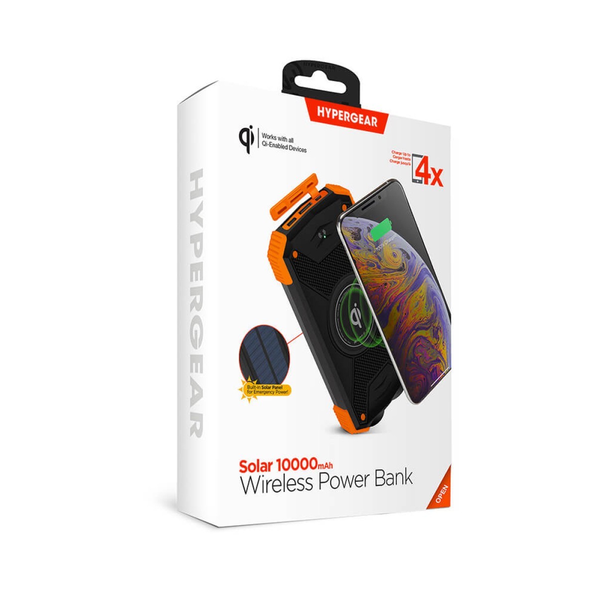 Picture of HyperGear Solar 10000mAh Wireless Power Bank