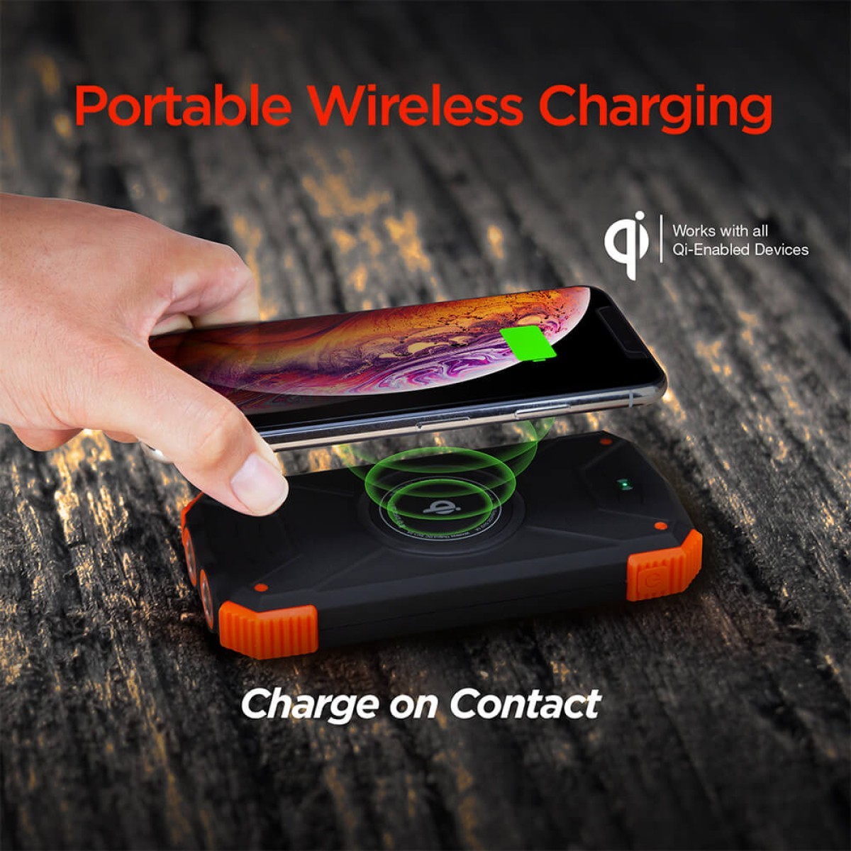 Picture of HyperGear Solar 10000mAh Wireless Power Bank