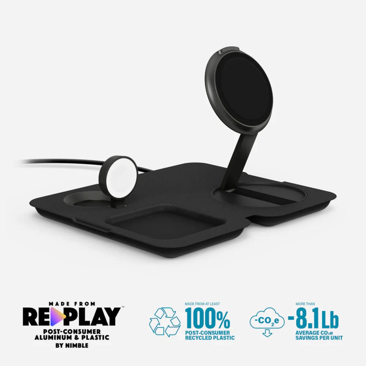 Picture of Nimble FOLD 3-in-1 Wireless Charger