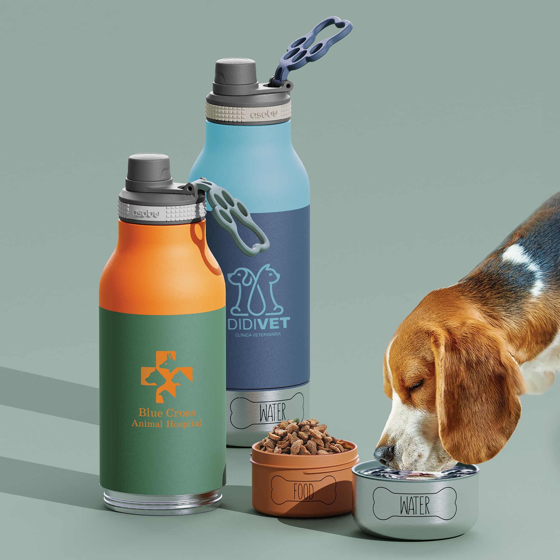 Picture of 34 oz Asobu Barky Water Bottle