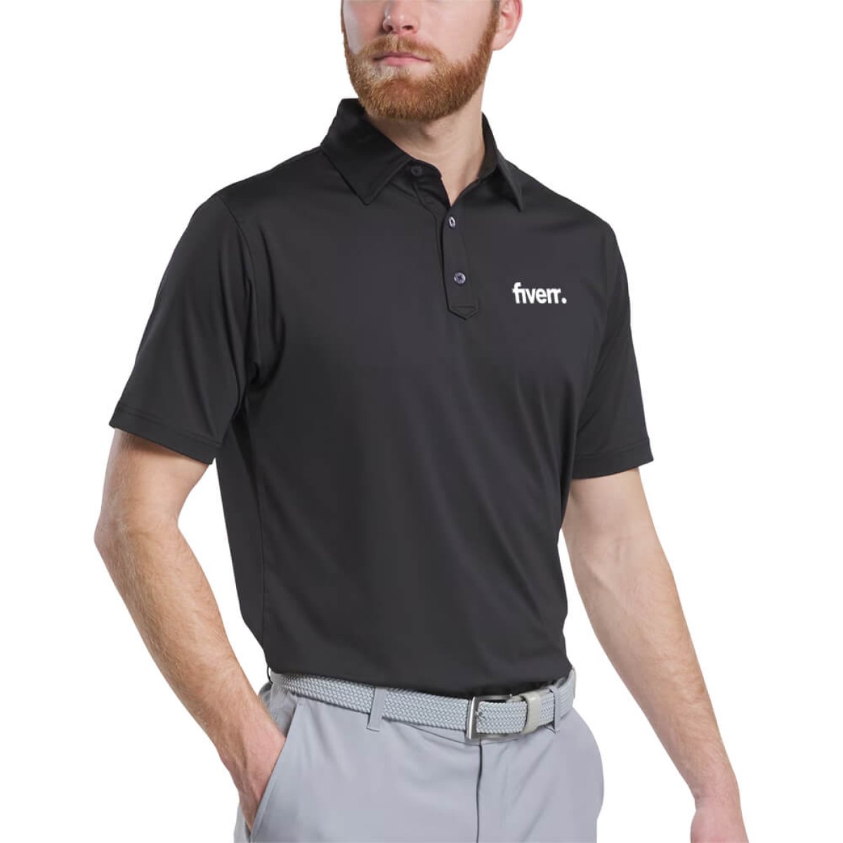 Picture of Footjoy Men Solid Lisle Set on Placket