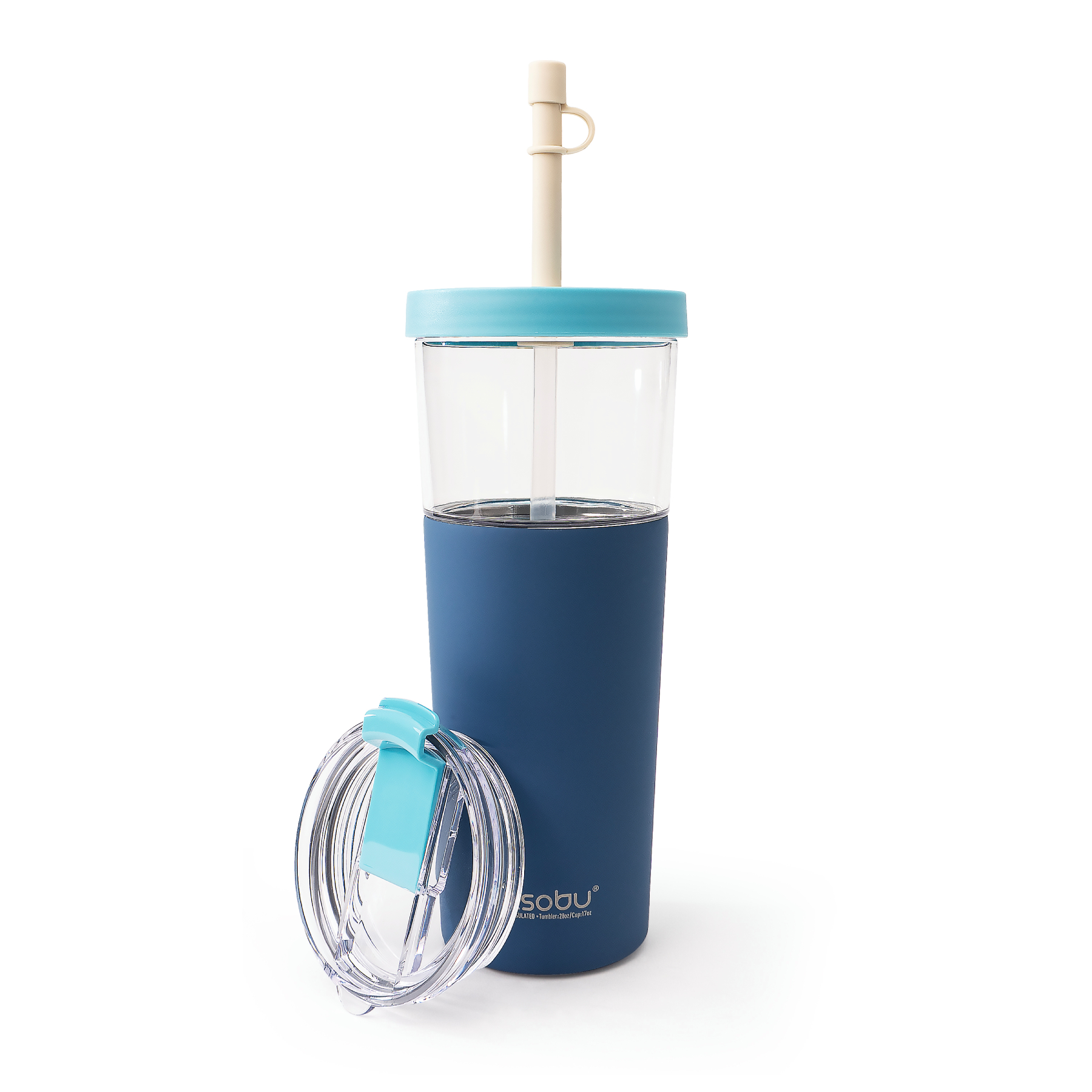 Picture of 28 oz Asobu Marina 2-in-1 Tumbler & Travel Mug