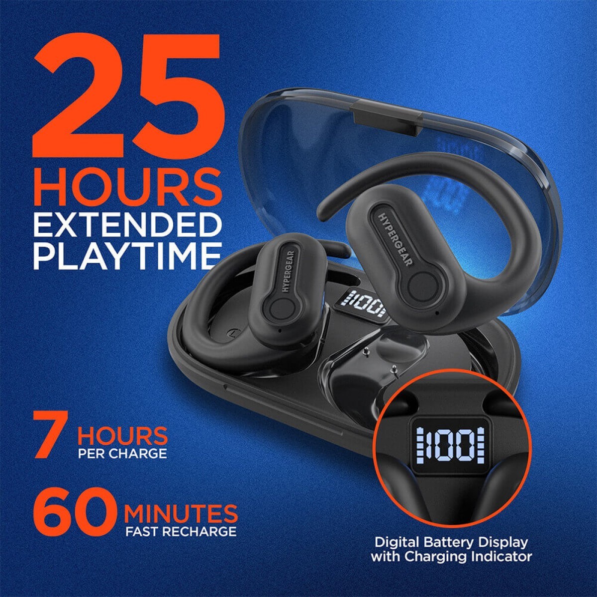 Picture of HyperGear AeroFlex 360 Open-Ear True Wireless Earbuds