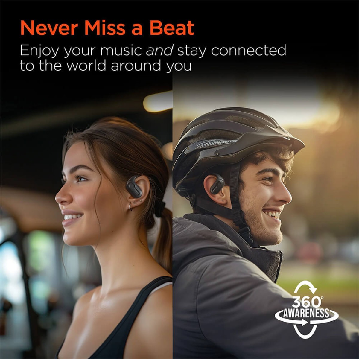 Picture of HyperGear AeroFlex 360 Open-Ear True Wireless Earbuds