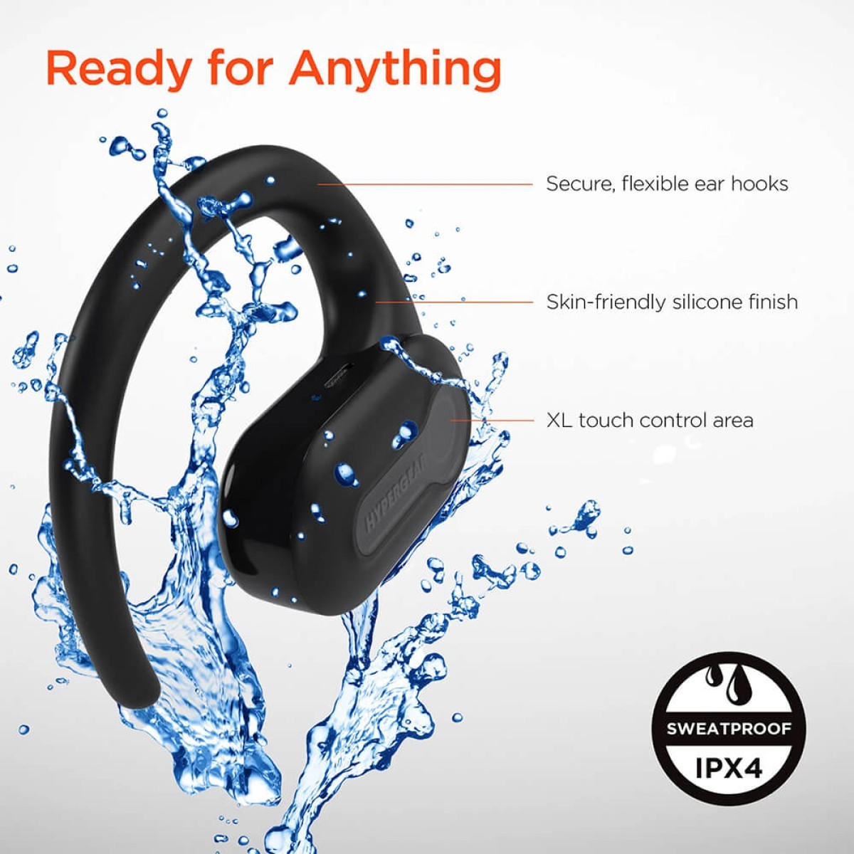 Picture of HyperGear AeroFlex 360 Open-Ear True Wireless Earbuds