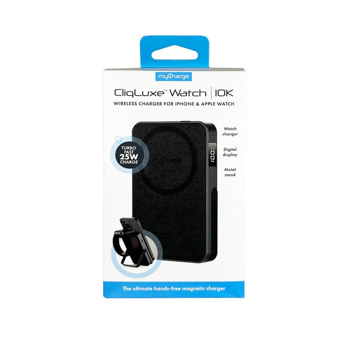 Picture of MyCharge Cliqluxe Phone and Watch 10K Wireless Charger
