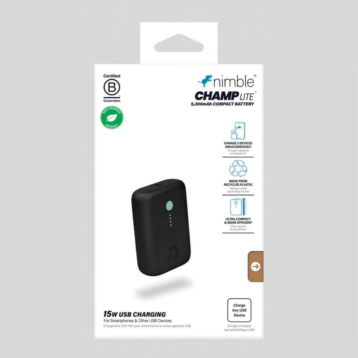 Picture of Nimble Champ Lite Portable Charge 5K - 5,200mAh