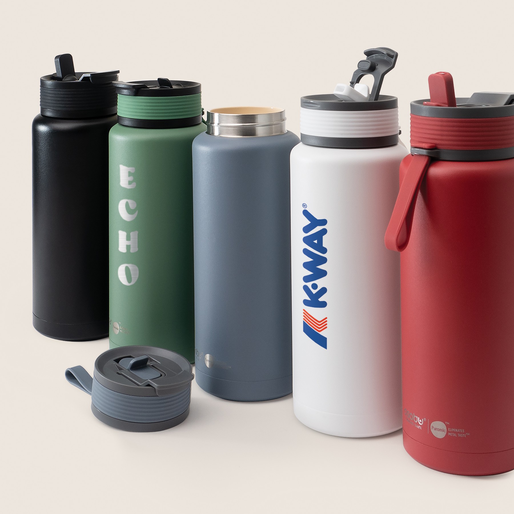 Picture of 34 oz Asobu Boulder 2-in-1 Bottle & Tumbler