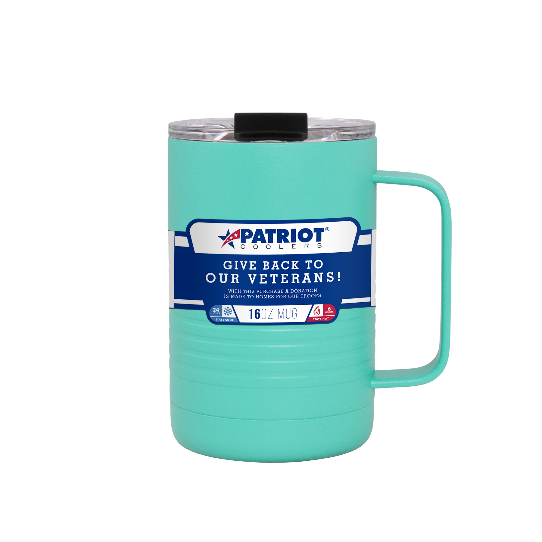 Picture of 16 Oz. Patriot® Coffee Black Mug
