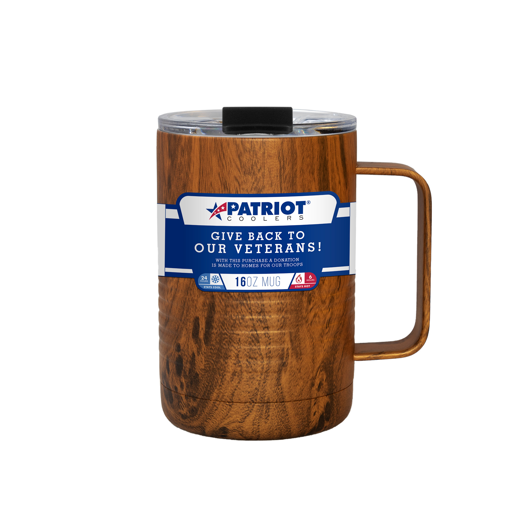 Picture of 16 Oz. Patriot® Coffee Black Mug