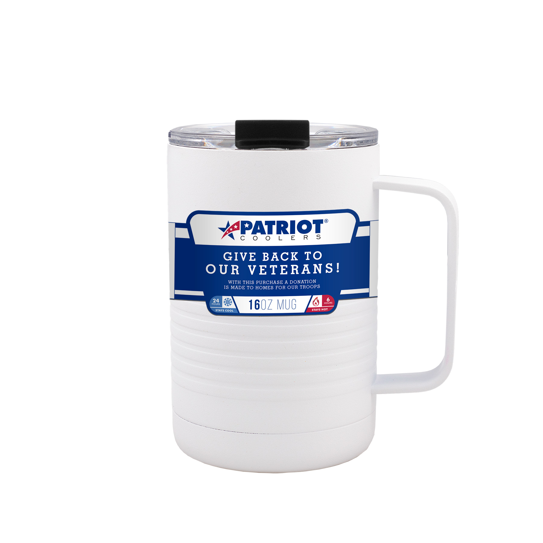 Picture of 16 Oz. Patriot® Coffee Black Mug