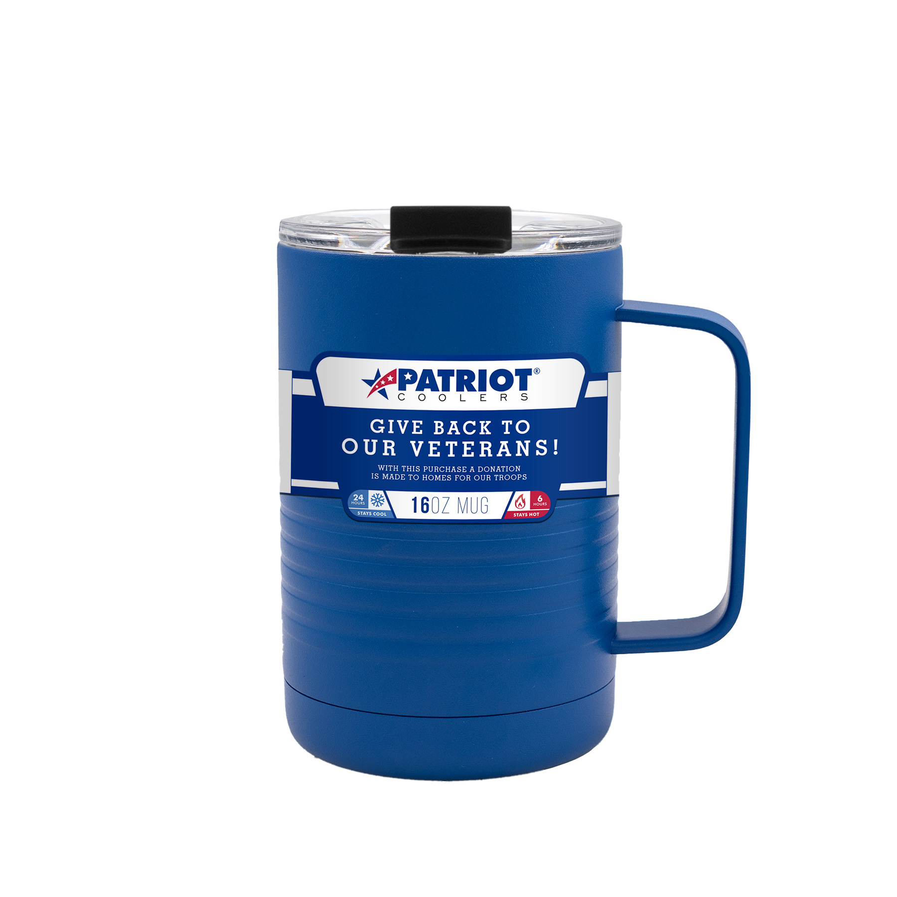 Picture of 16 Oz. Patriot® Coffee Black Mug