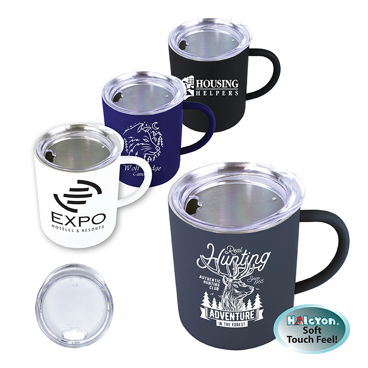 Picture of 14 Oz. Halcyon® Coffee Mug w/Acrylic Lid