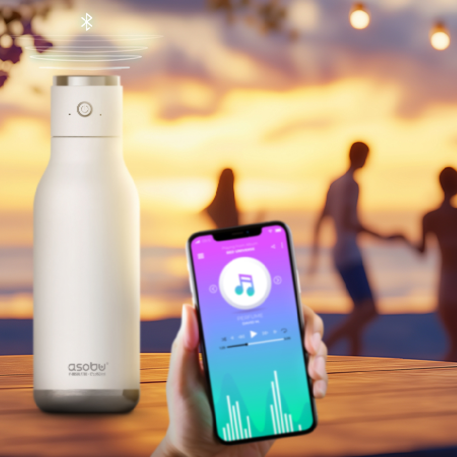 Picture of 17 oz Asobu Wireless Beat Bottle