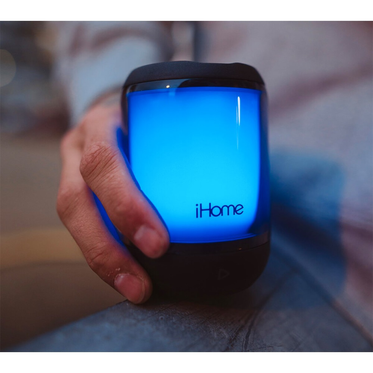 Picture of iHome PlayGlow Mini Waterproof Bluetooth Speaker with Color Changing Lights