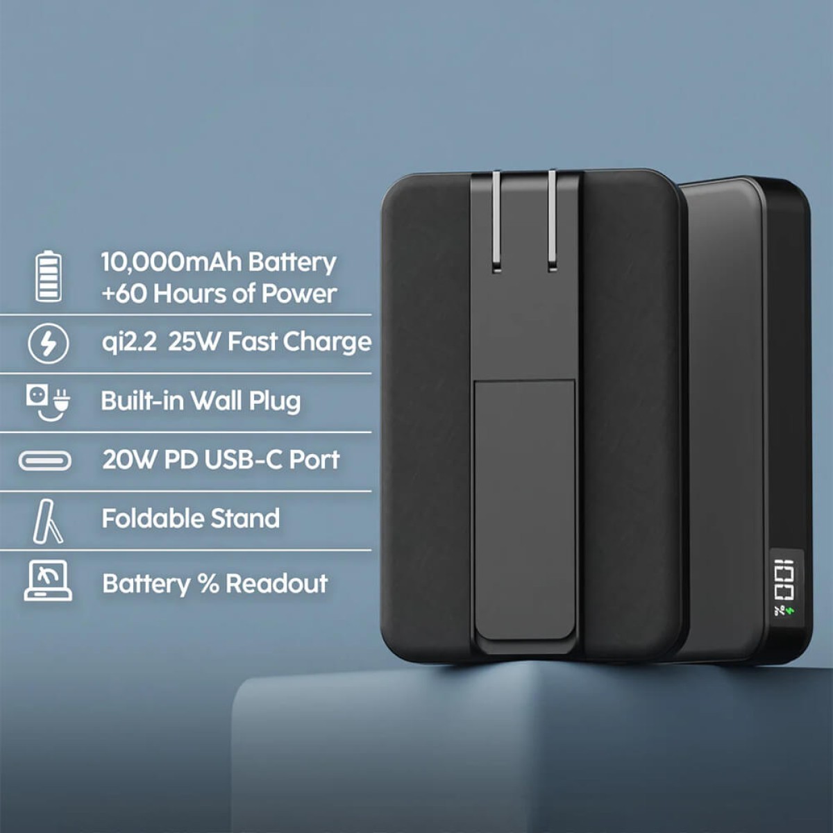 Picture of MyCharge Cliqluxe 10K Wireless Magnetic Charger