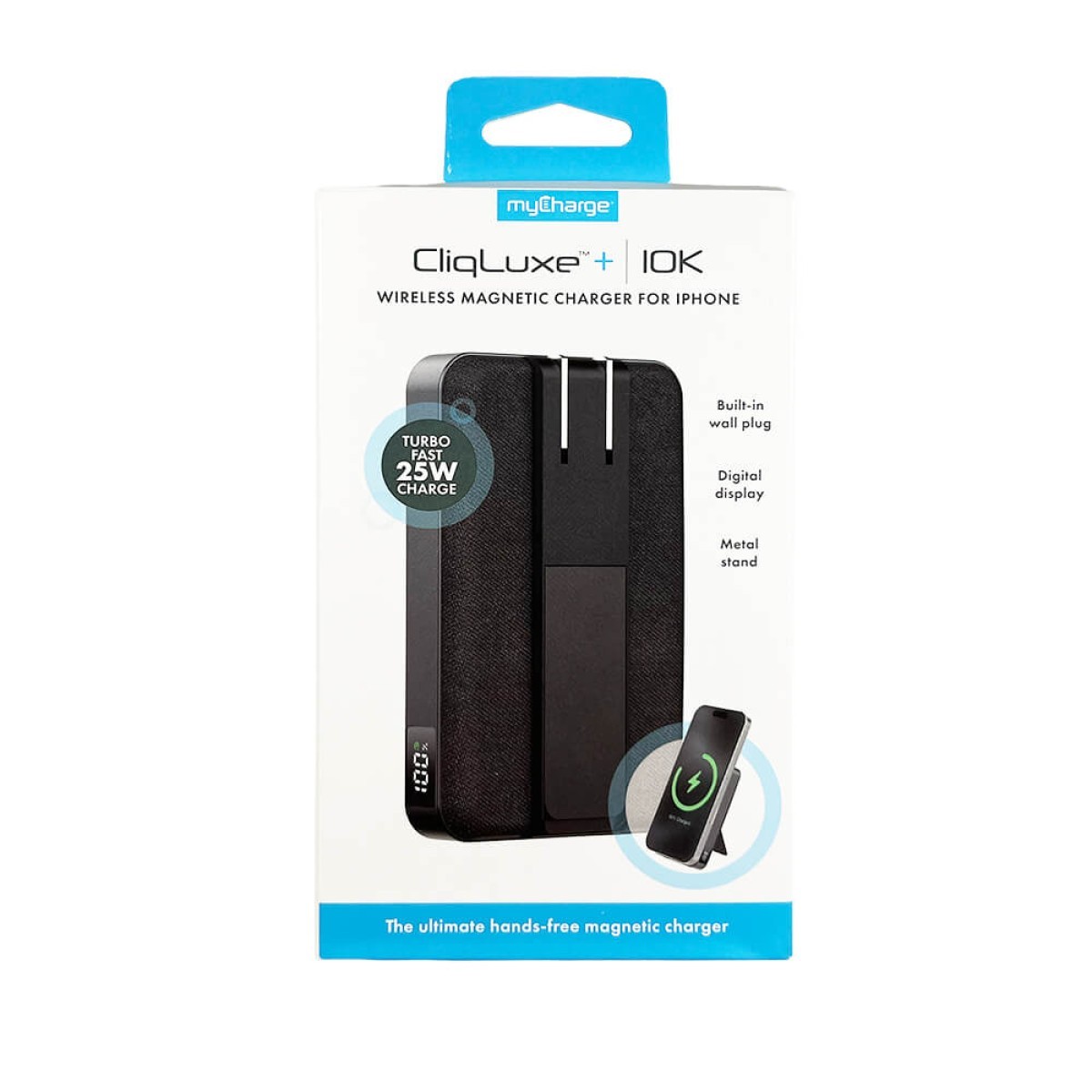 Picture of MyCharge Cliqluxe 10K Wireless Magnetic Charger
