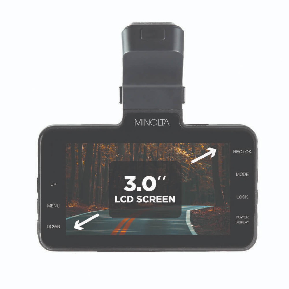 Picture of Minolta 1080P Dash Cam W/3.0" LCD