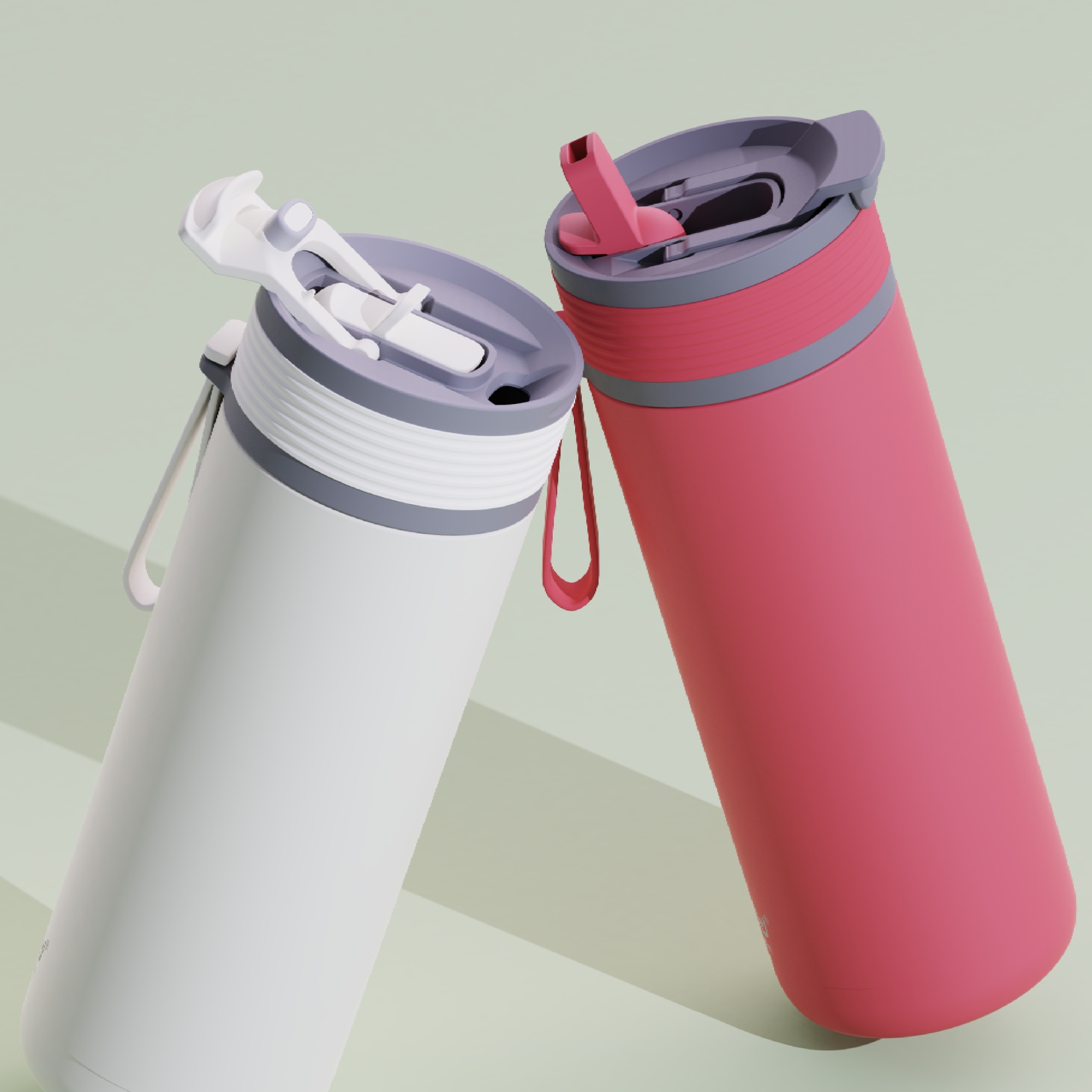 Picture of 20 oz Asobu Aspen Insulated Tumbler with 2-in-1 Lid for Hot and Cold Drinking