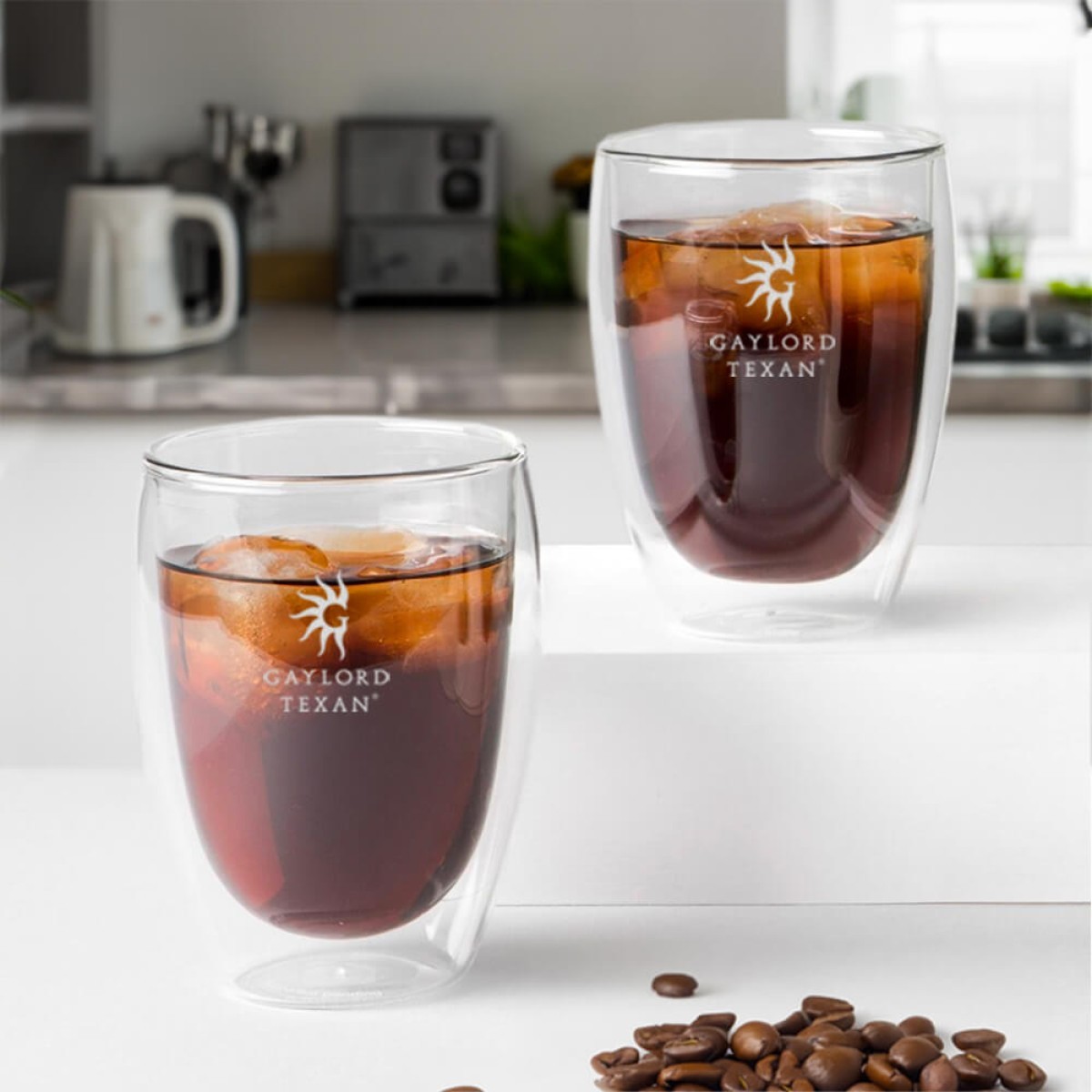 Picture of Bodum Pavina 12oz Double Wall Glass Two Piece Set