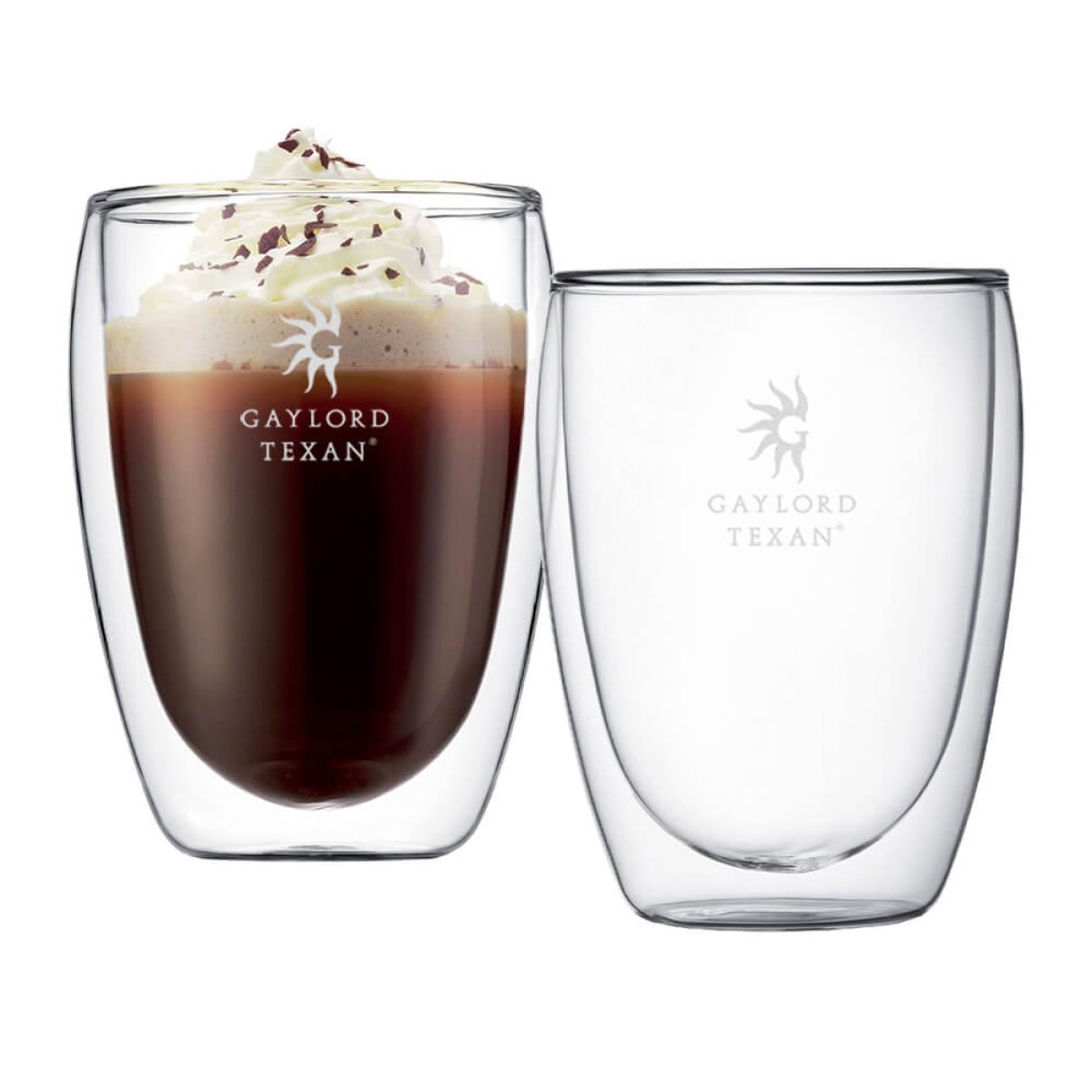 Picture of Bodum Pavina 12oz Double Wall Glass Two Piece Set