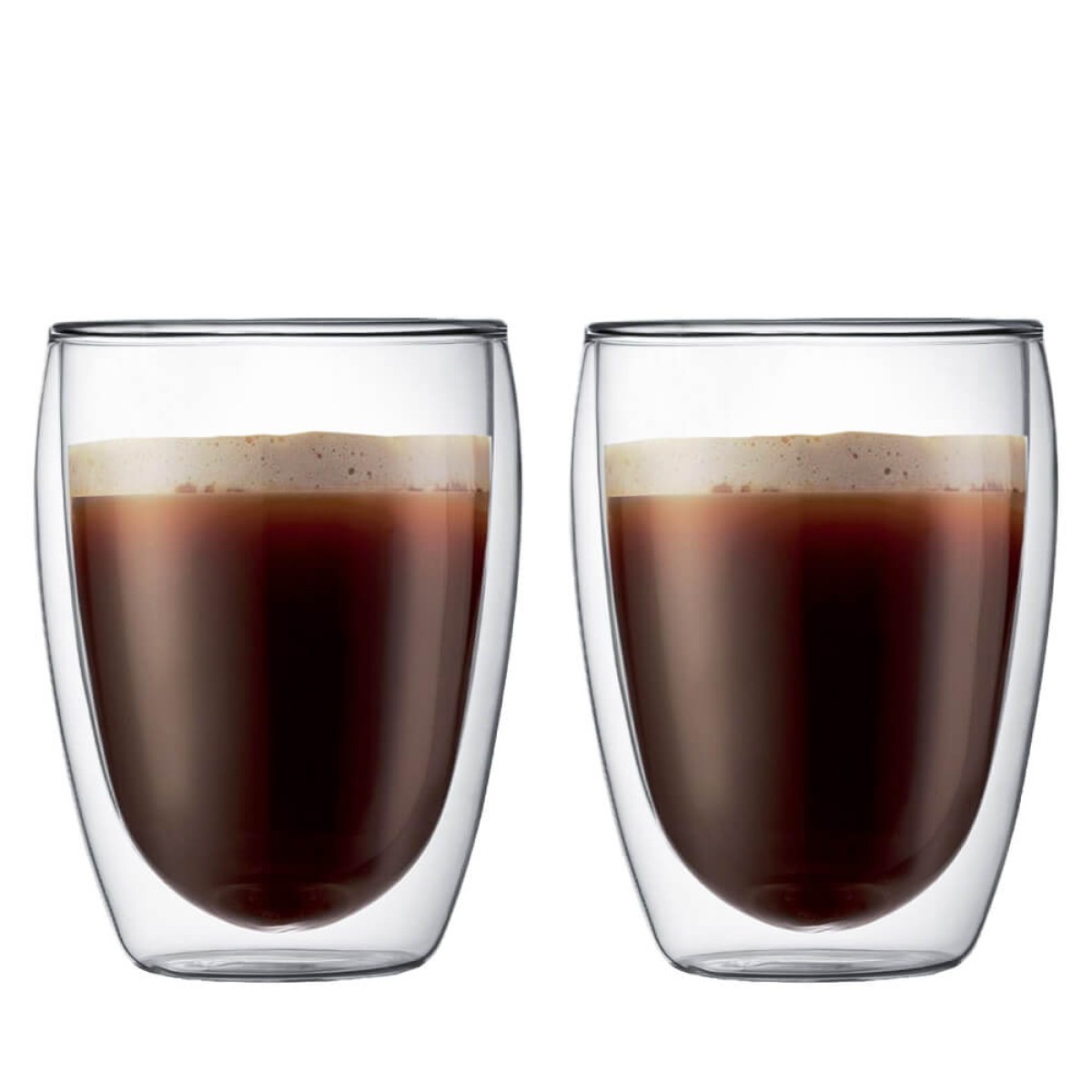 Picture of Bodum Pavina 12oz Double Wall Glass Two Piece Set