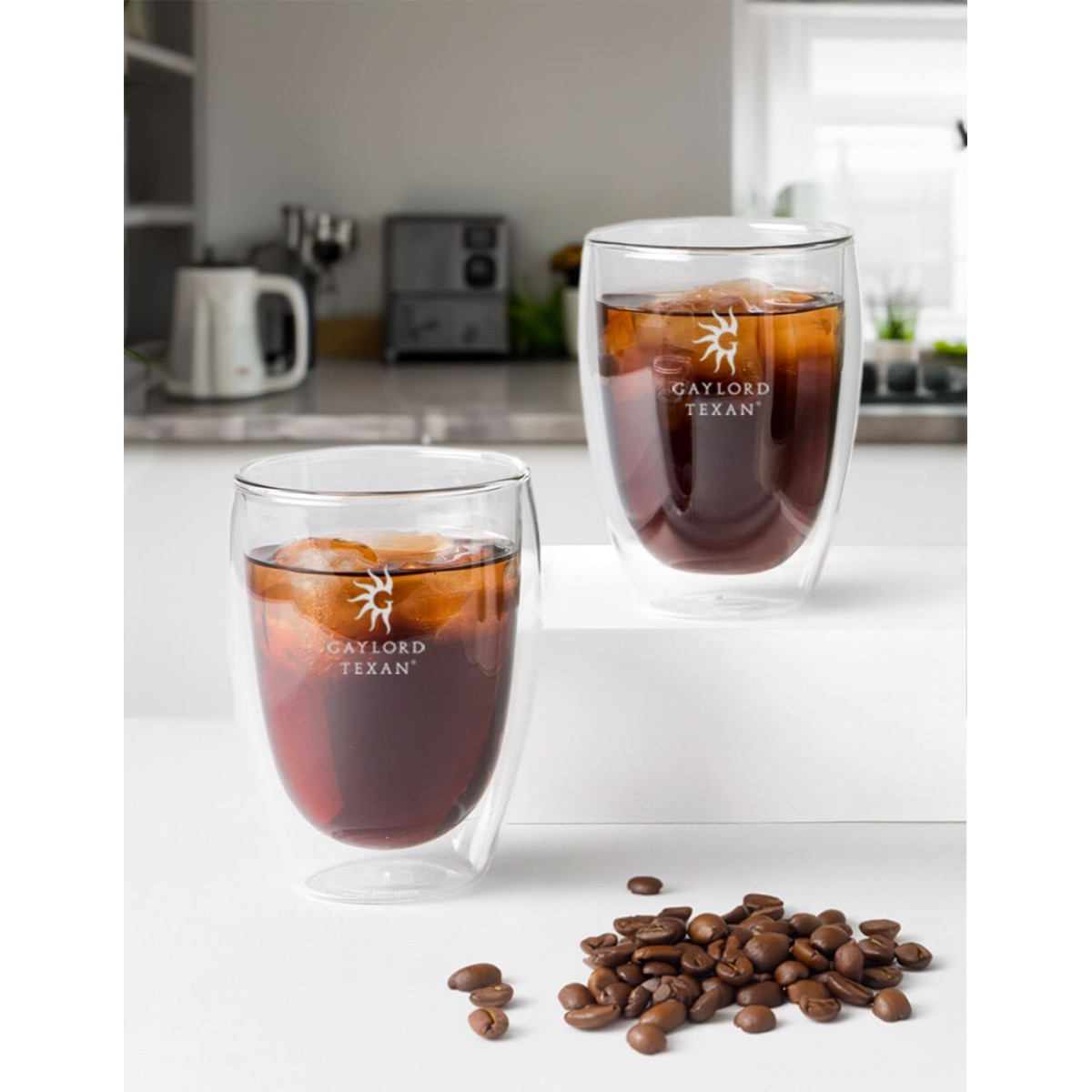 Picture of Bodum Pavina 12oz Double Wall Glass Two Piece Set