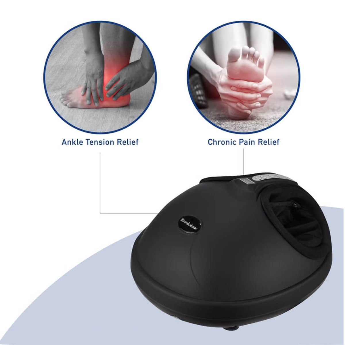 Picture of Brookstone 360 Air Pressure Foot Massager