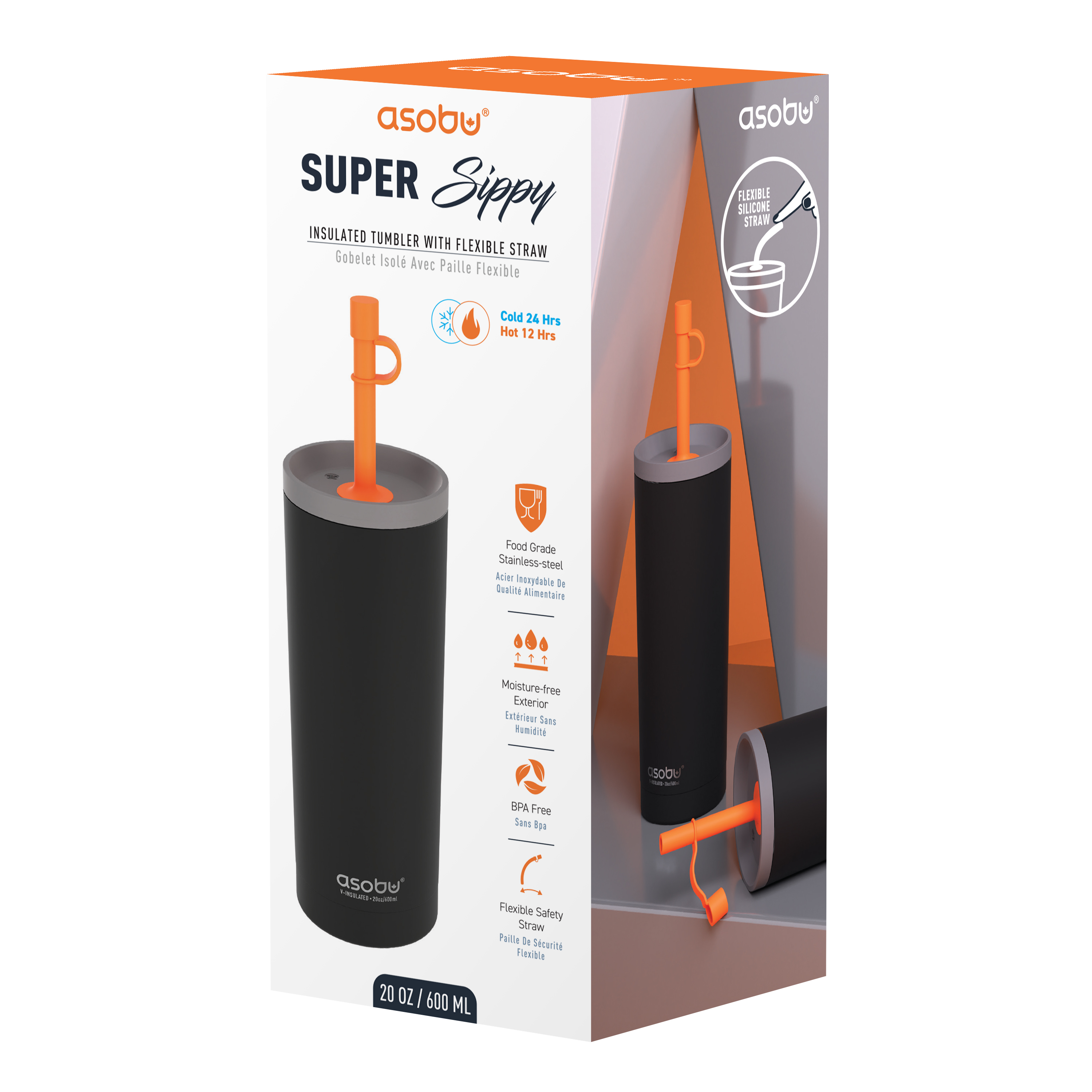 Picture of 20 oz Asobu Super Sippy Tumbler
