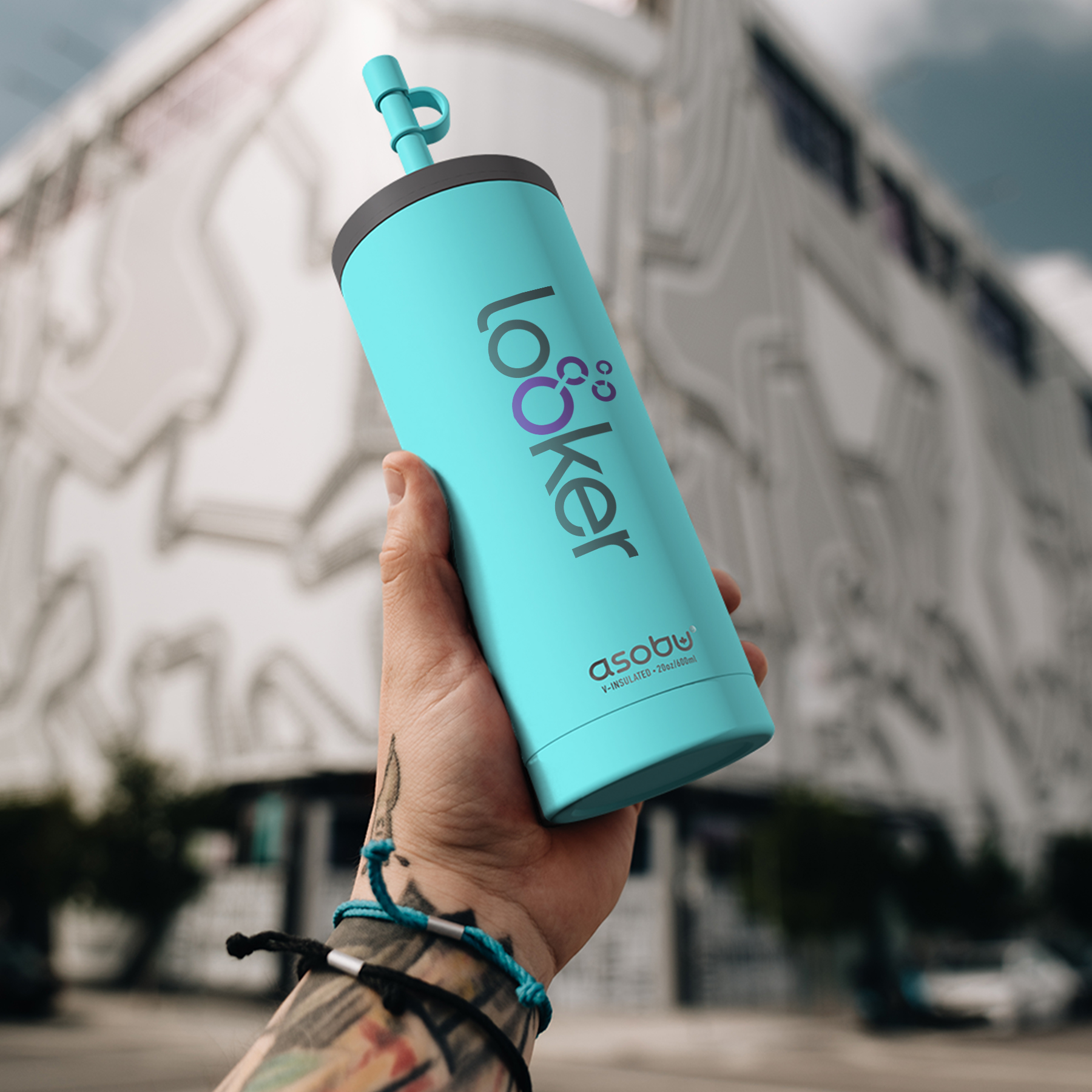 Picture of 20 oz Asobu Super Sippy Tumbler