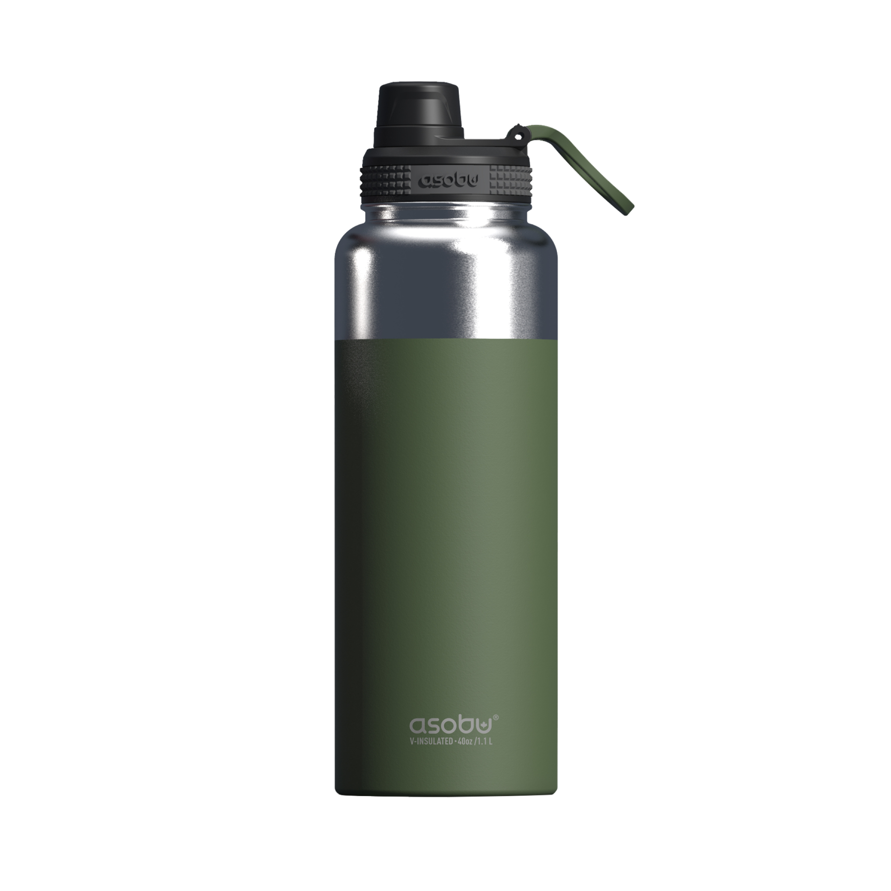 Picture of 40 oz Asobu Mighty Flask Vacuum Insulated Bottle
