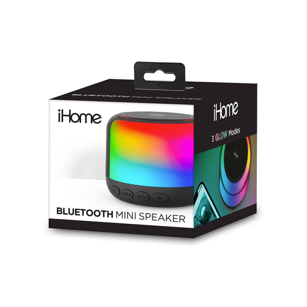 Picture of iHome Rechargeable Color Changing Mini Bluetooth Speaker