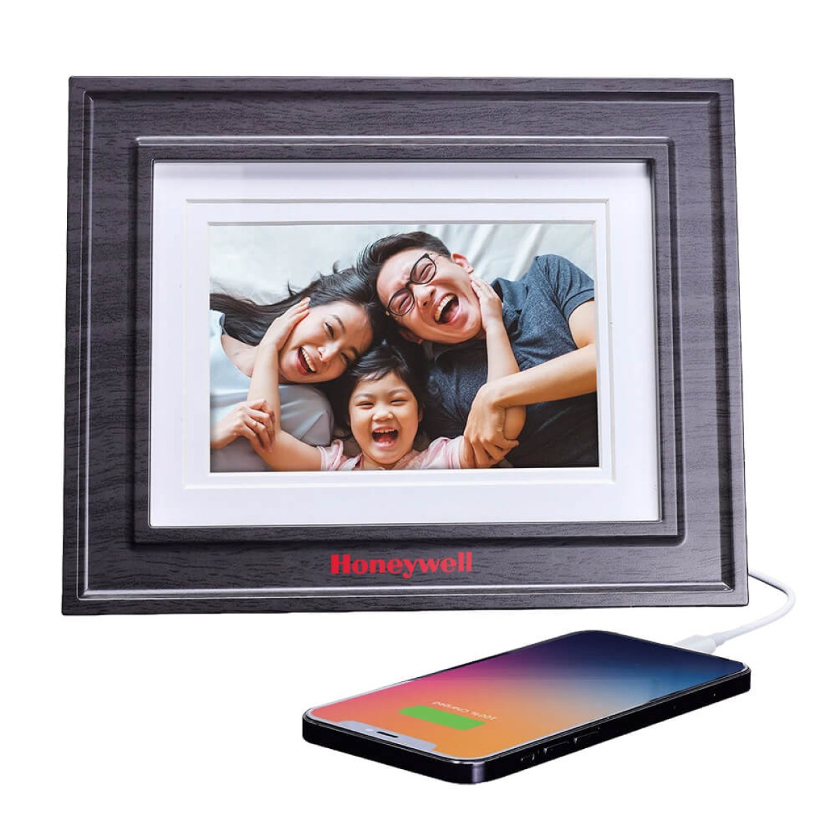 Picture of iHome Picture Frame with 3 USB Chargers