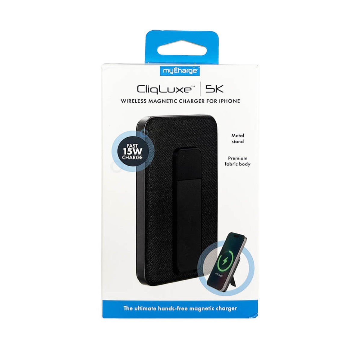 Picture of MyCharge Cliqluxe 5K Wireless Magnetic Charger