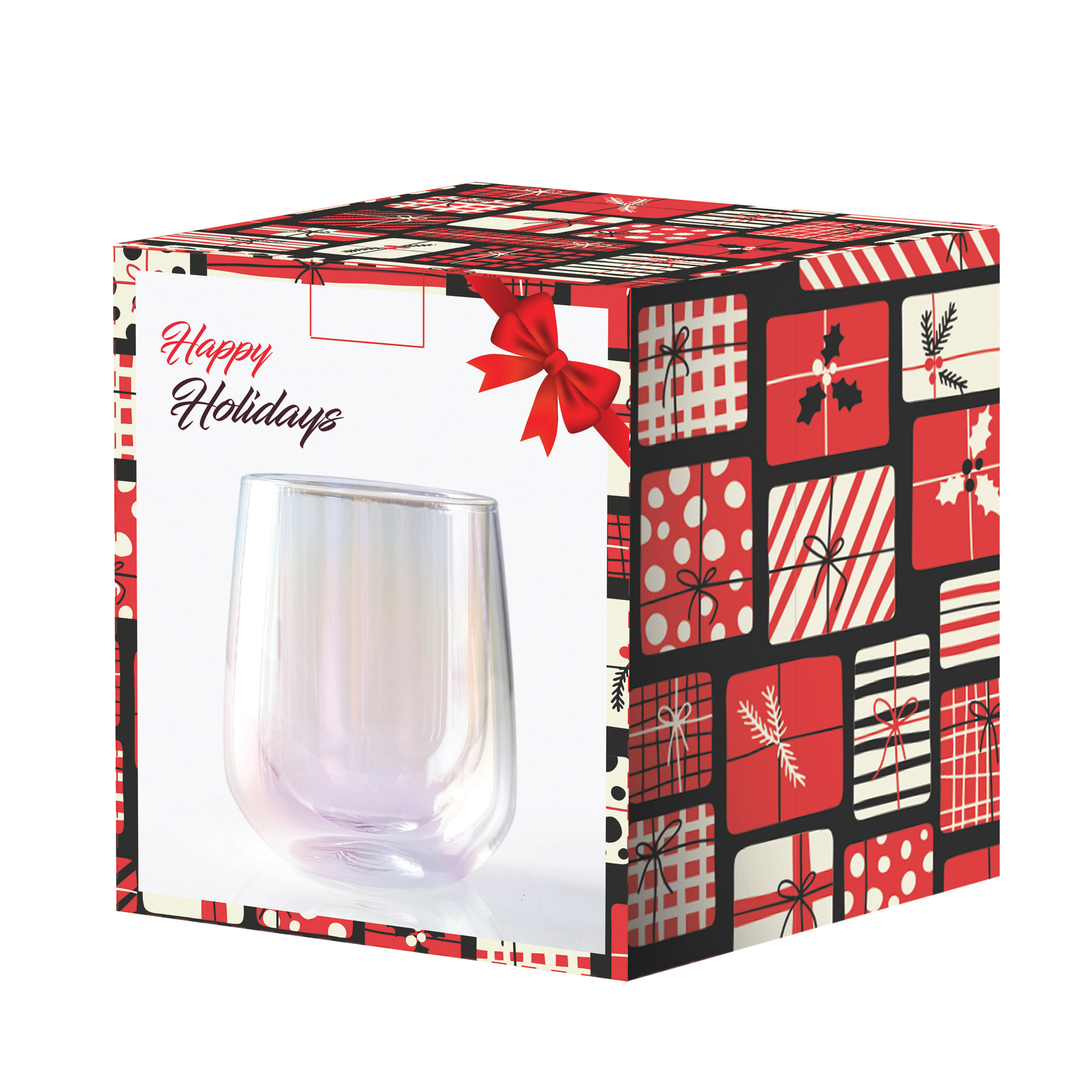 Picture of 12 oz Asobu Iridescent Stemless Wine Glass