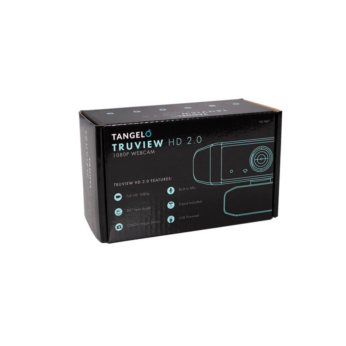 Picture of Tangelo TrueView 2.0 HD 1080p Webcam