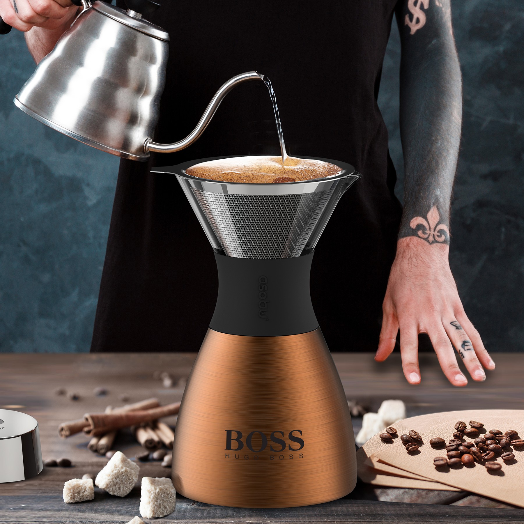 Picture of 32 oz Asobu Pourover Insulated Coffee Maker