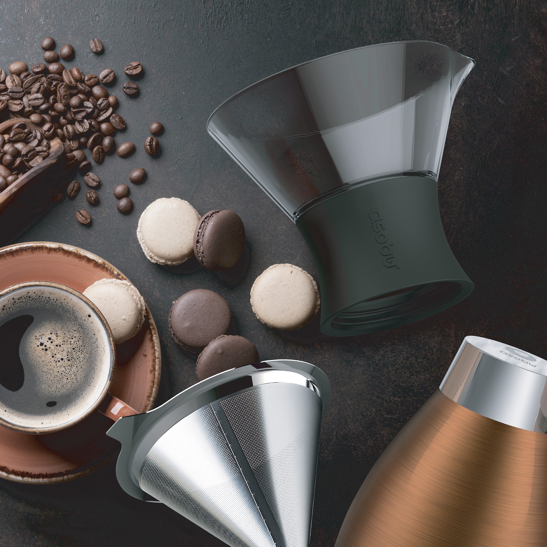 Picture of 32 oz Asobu Pourover Insulated Coffee Maker
