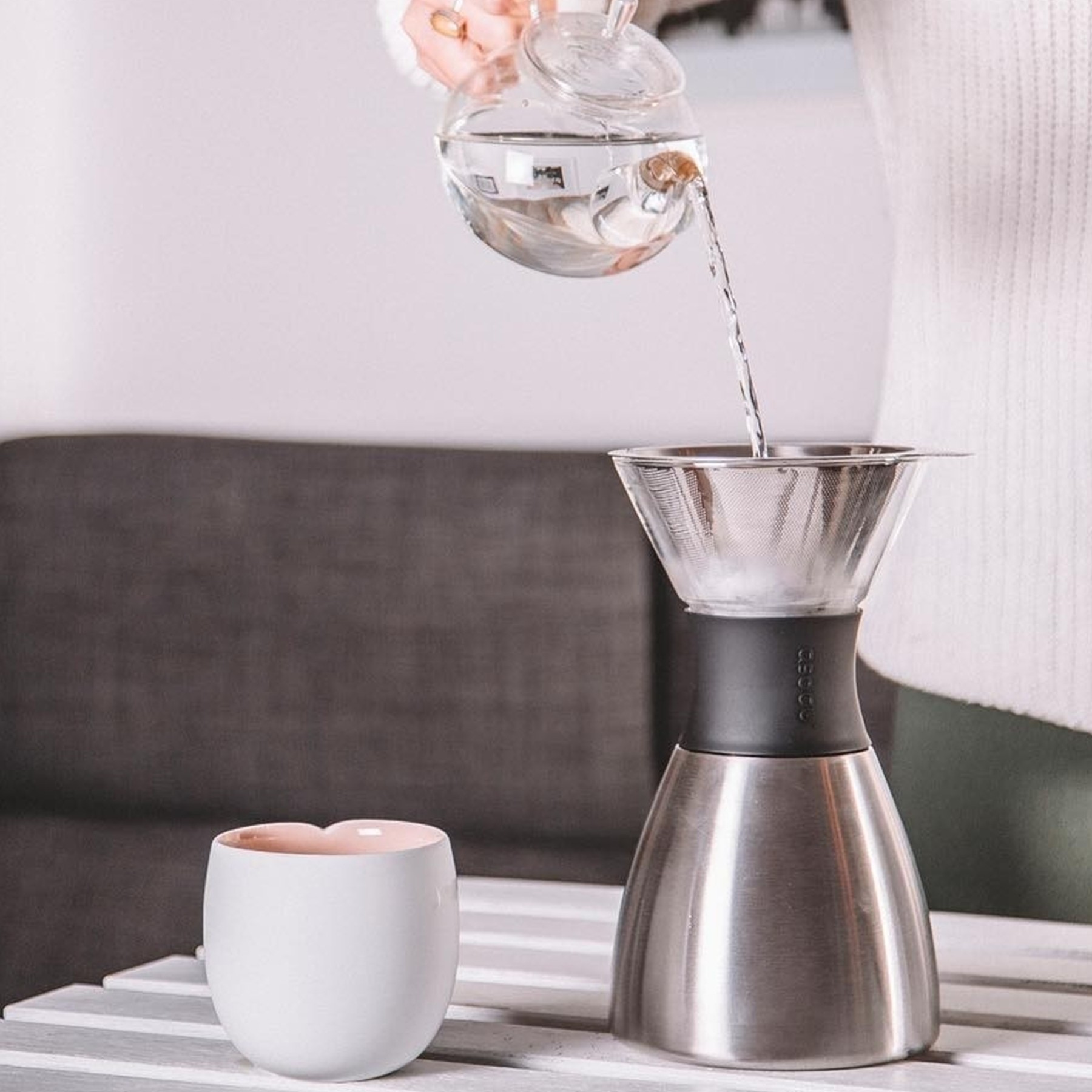 Picture of 32 oz Asobu Pourover Insulated Coffee Maker