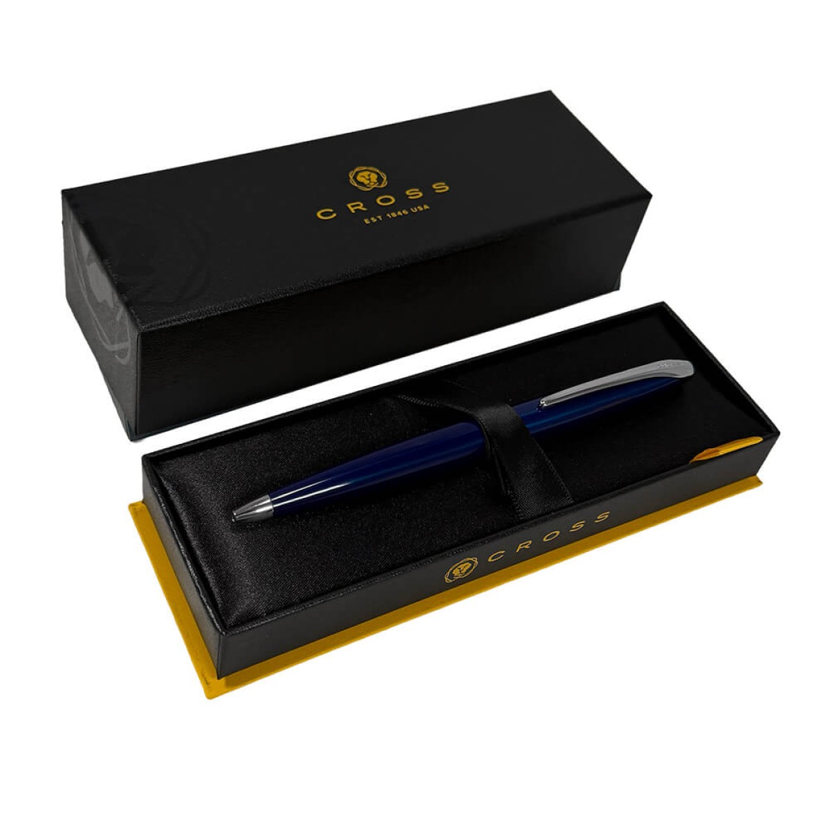 Picture of Cross ATX® Translucent Blue Lacquer Rollerball Pen