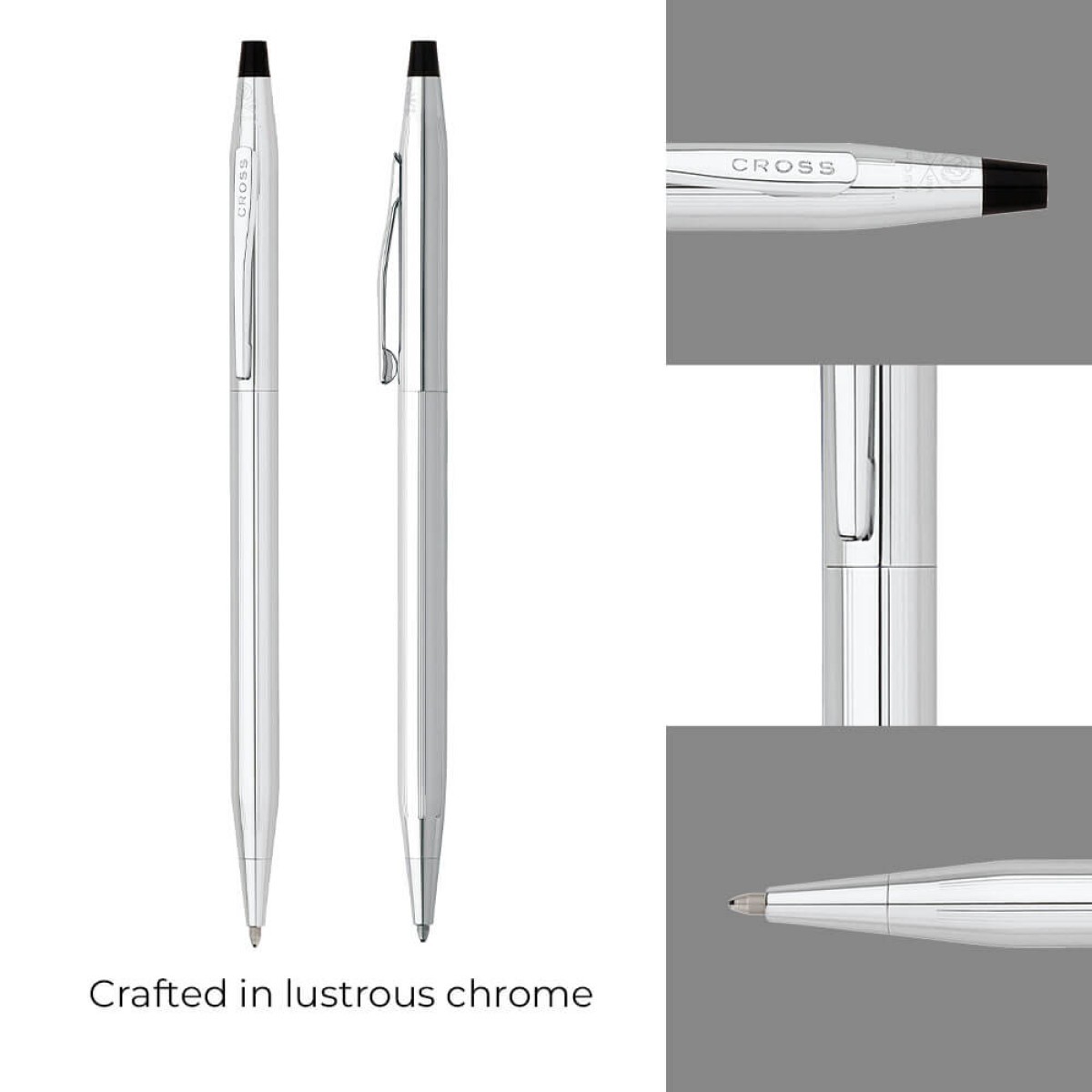 Picture of Cross Classic Century® Lustrous Chrome Ballpoint Pen