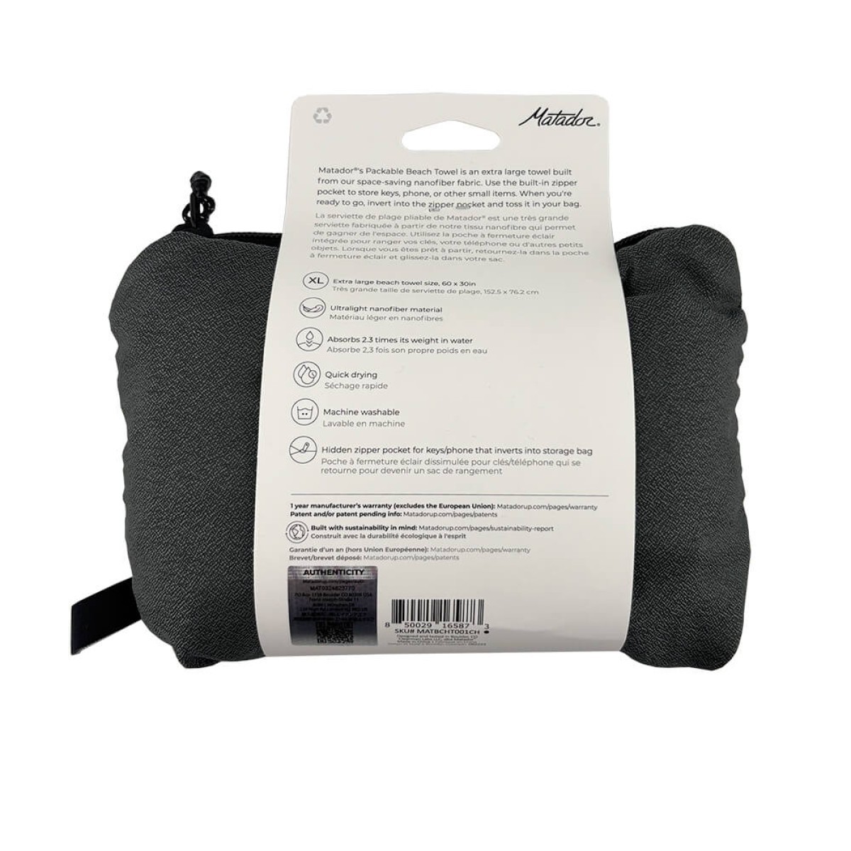 Picture of Matador Packable Beach Towel