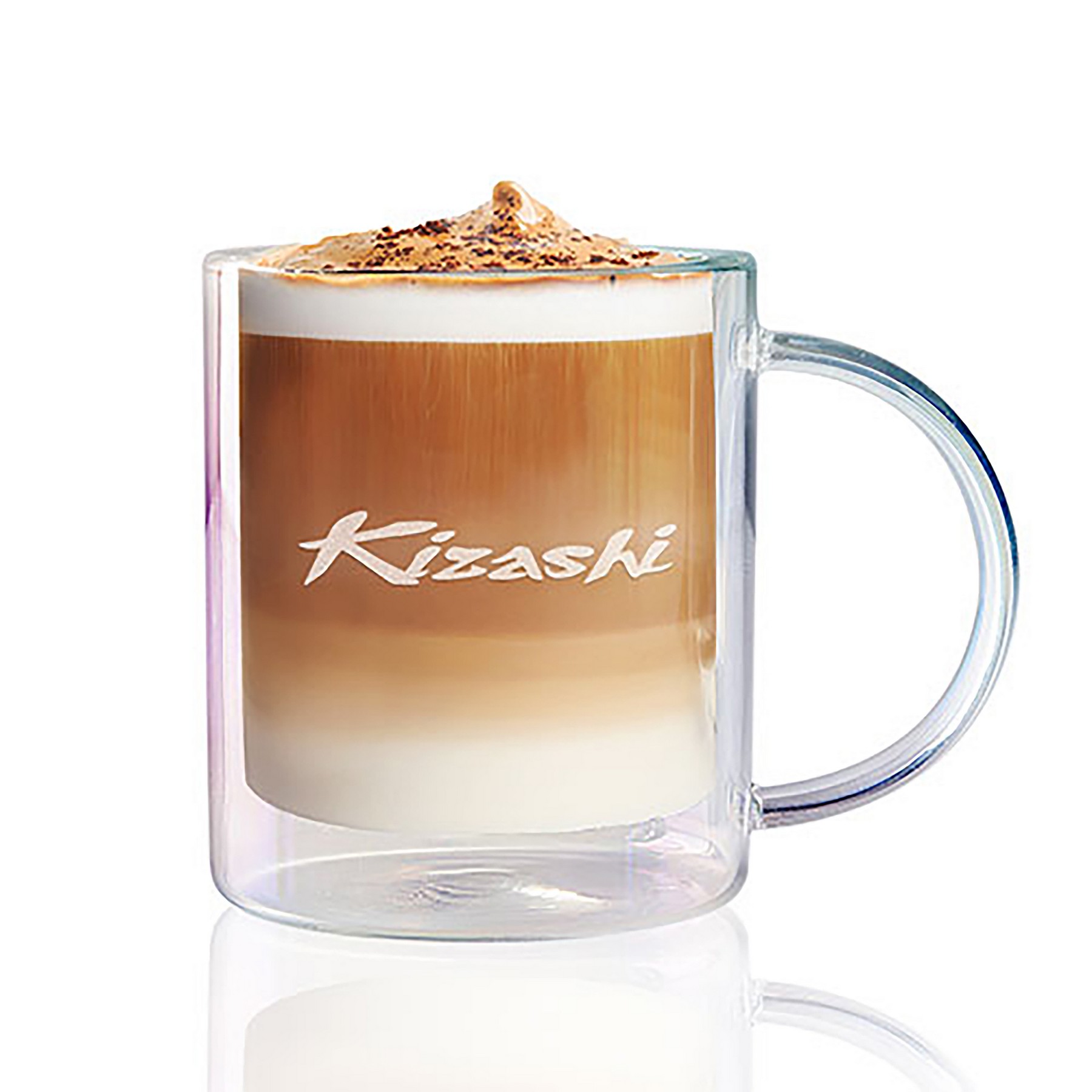 Picture of 12 oz Asobu Iridescent Glass Coffee Mug