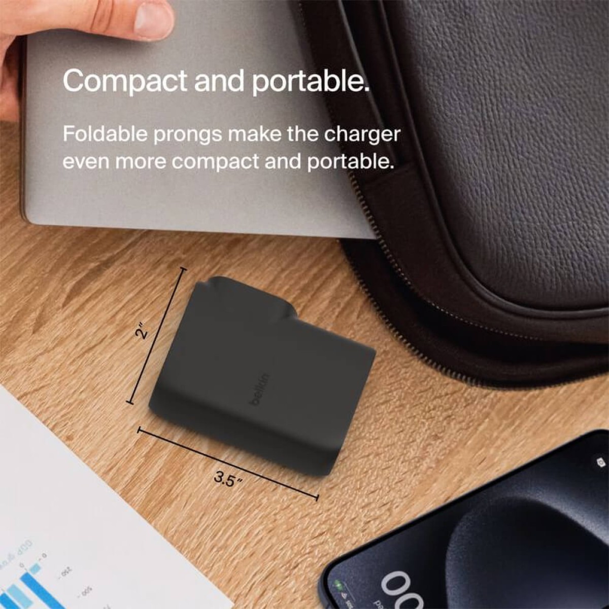 Picture of Belkin Hybrid Wall Charger 25W + Power Bank 5K