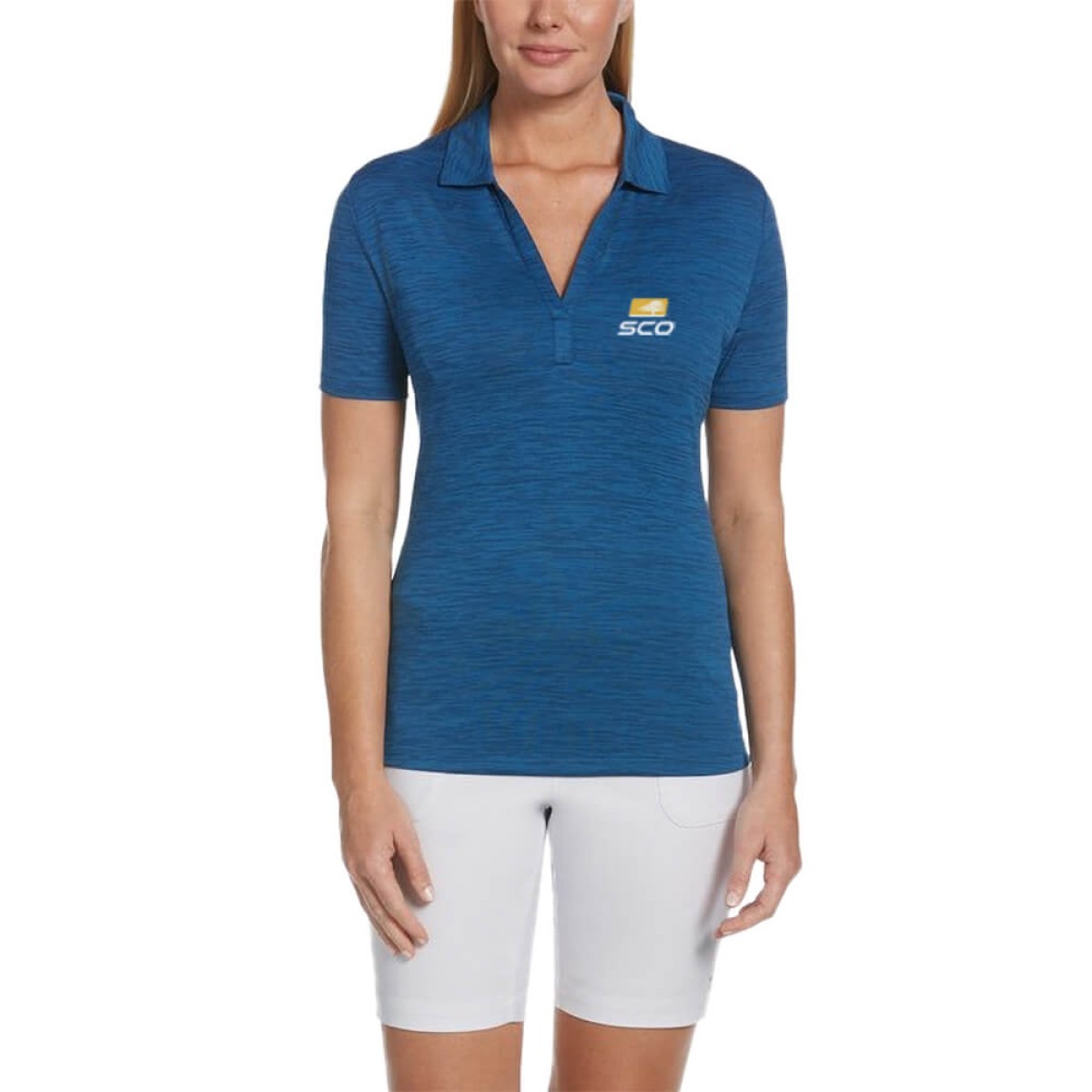 Picture of Callaway Broken Stripe Ladies Polo